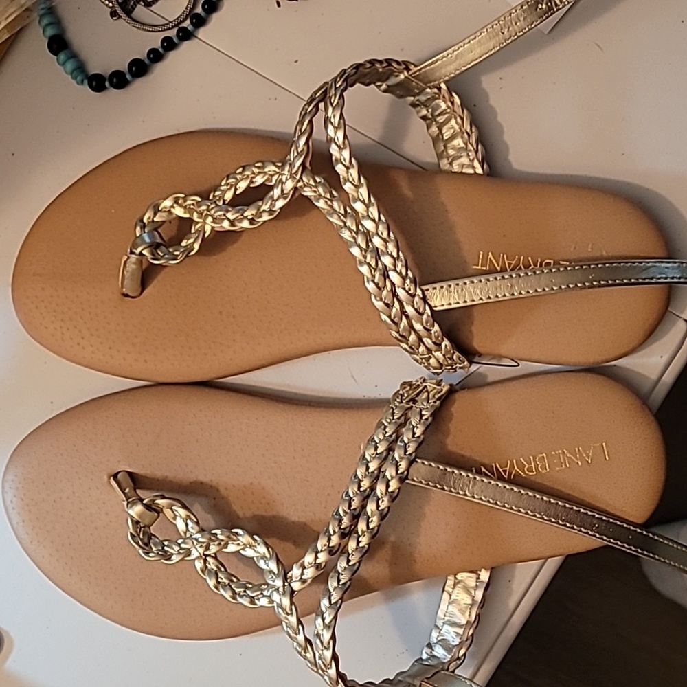 Lane Bryant sandals 9 wide